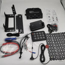 Universāls vadības panelis 12 pogu 12V-24V, bezvadu, regulējams RGB krāsu spilgtums automašīnām, bezceļu kravas automašīnām,