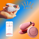 FanFan rakenduse poolt juhitav vibreeriv massaažiseade paaridele, roosa värv, vt kirjeldus, diskreetne tarne mustas pakendis