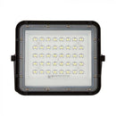 10W(800Lm) LED SMART floodlight with solar battery 6000 mAh and remote control, IP65, V-TAC, cold white light 6400K