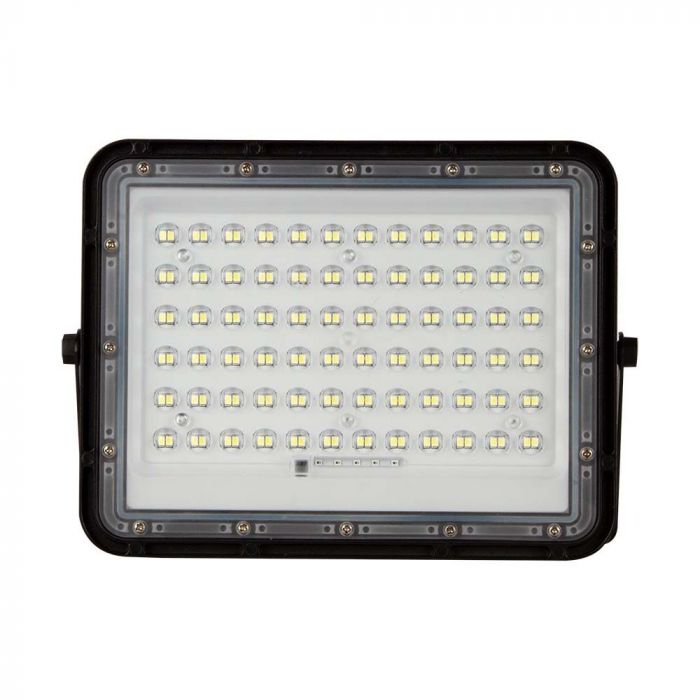 15W (1200Lm) LED SMART valgusfoor 12000 mAh päikeseakuga ja kaugjuhtimispuldiga, IP65, V-TAC, 6400K külmvalge valgus