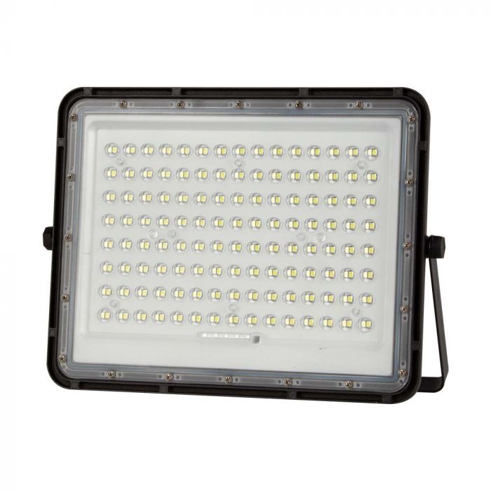20W(1800Lm) LED SMART floodlight with 16000 mAh solar battery and remote control, IP65, V-TAC, neutral white light 4000K