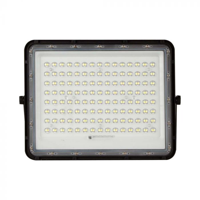 20W(1800Lm) LED SMART floodlight with 16000 mAh solar battery and remote control, IP65, V-TAC, neutral white light 4000K