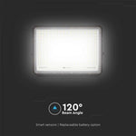 30W(2600Lm) LED floodlight with 20000 mAh solar battery and remote control, IP65, V-TAC, neutral white light 4000K