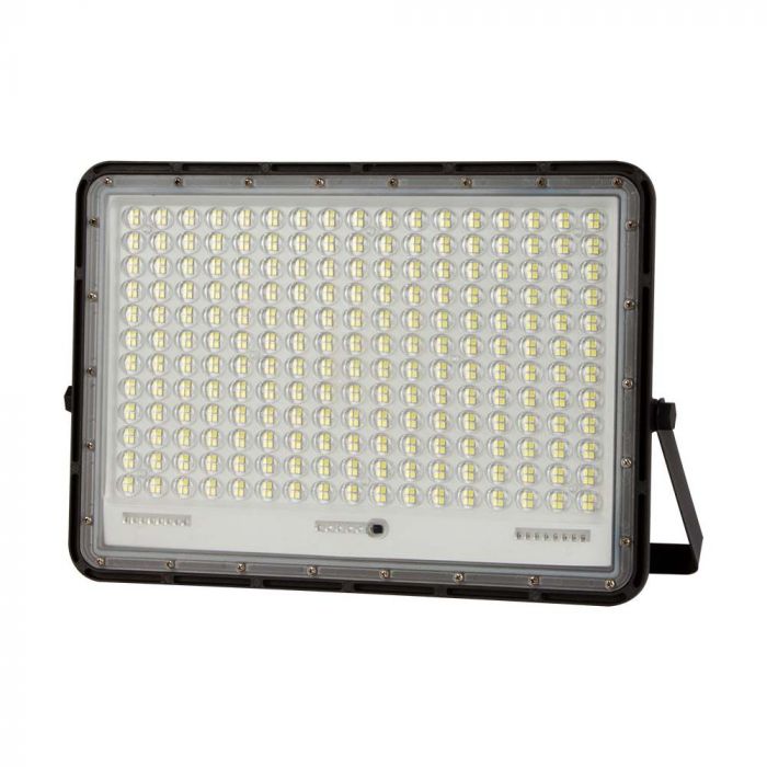 30W(2600Lm) LED floodlight with 20000 mAh solar battery and remote control, IP65, V-TAC, neutral white light 4000K