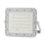 6W(400Lm) LED floodlight with 5000 mAh solar cell and remote control, IP65, V-TAC, 6400K cold white light