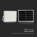 20W(1800Lm) LED floodlight with 16000 mAh solar cell and remote control, IP65, V-TAC, white, neutral white light 4000K