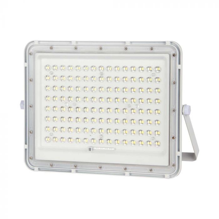 Прожектор 20W(1800Lm) LED SMART с солнечной батареей 16000 mAh и пультом дистанционного управления, IP65, V-TAC, белый, холодный белый свет 6400K
