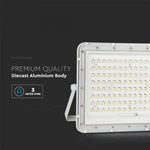 Прожектор 20W(1800Lm) LED SMART с солнечной батареей 16000 mAh и пультом дистанционного управления, IP65, V-TAC, белый, холодный белый свет 6400K