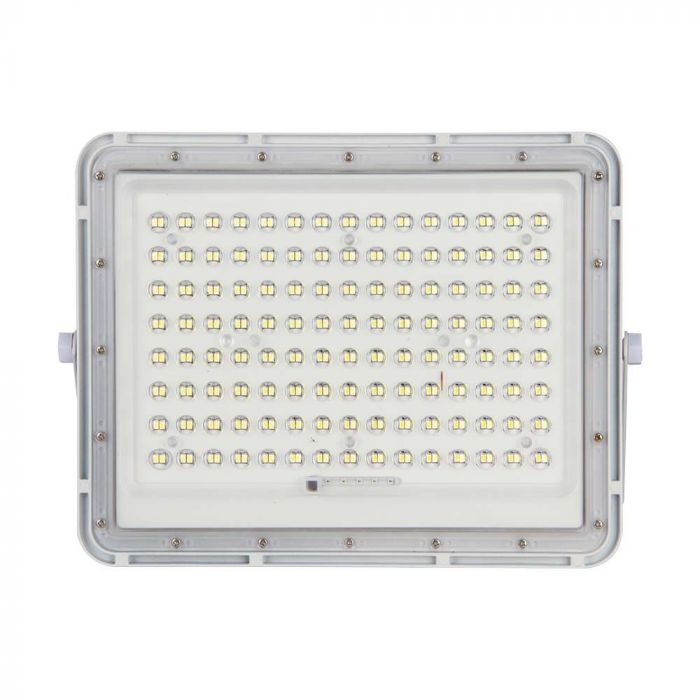 Прожектор 20W(1800Lm) LED SMART с солнечной батареей 16000 mAh и пультом дистанционного управления, IP65, V-TAC, белый, холодный белый свет 6400K