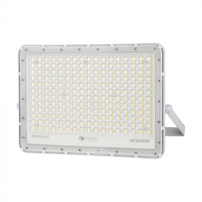 30W(2600Lm) LED floodlight with 20000 mAh solar cell and remote control, IP65, V-TAC, white, neutral white light 4000K
