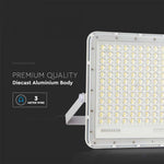 30W(2600Lm) LED  prožektors ar saules bateriju 20000 mAh un pulti, IP65, V-TAC, balts, auksti balta gaisma 6400K