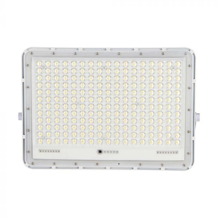 30W(2600Lm) LED prožektors ar saules bateriju 20000 mAh un pulti, IP65, V-TAC, balts, neitrāli balta gaisma 4000K