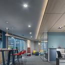 6W(660Lm) LED panel, IP20, recessed, round, white, Ø120.5x28,4mm, recessed Ø92mm, neutral white light 4000K