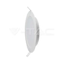 Светодиодная мини-панель 6W(660Lm), V-TAC SAMSUNG, IP20, белый, круглый, теплый белый свет 3000K