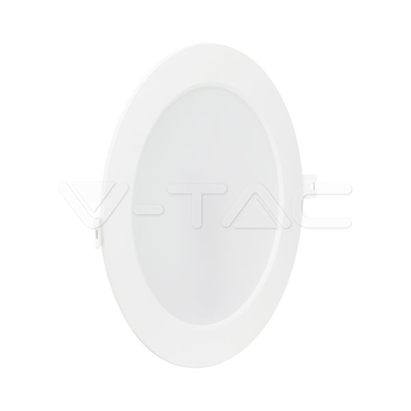 80gab iepakojums_6W(660Lm) LED virsapmetuma mini panelis, V-TAC SAMSUNG, IP20, balts, apaļš, silti balta gaisma 3000K (Copy)