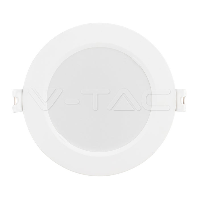 Светодиодная мини-панель 6W(660Lm), V-TAC SAMSUNG, IP20, белый, круглый, теплый белый свет 3000K