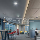 Светодиодная мини-панель 6W(660Lm), V-TAC SAMSUNG, IP20, белый, круглый, теплый белый свет 3000K