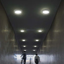 12W(1200Lm) LED paneel ümmargune, IP20, V-TAC, valge, soe valge valgus 3000K