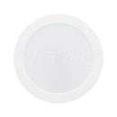 24W(2640Lm) LED apaļš virsapmetuma panelis, V-TAC VT-60024CCT, CREE SMD, 110Lm/W, IP20, balts, Ø288,6x31,2mm, 120°, 6 gadu garantija, 3in1 gaisma 3000K/4000K/6500K