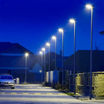100W(8700Lm) LED street lamp, V-TAC, IP65, black, cold white light 6500K