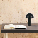 2W(200Lm) LED rechargeable table lamp with 1800mAH battery, DC:5V, 1A, IP20, V-TAC, metal, black, 3IN1