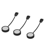 3x3W(330Lm) LEDVANCE LED surface-mounted luminaires, IP20, black, warm white light 3000K