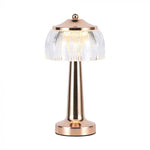 1W(55Lm) LED-bordslampa, V-TAC, IP20, med 1800mAh litiumbatteri, DC:5V, 1A, guld, 3IN1