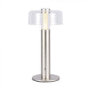 1W(100Lm) LED table lamp with 1800mAH battery, DC:5V, 1A, V-TAC, IP20, dimmable, rose gold/translucent, warm white light 3000K