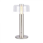 1W(100Lm) LED table lamp with 1800mAH battery, DC:5V, 1A, V-TAC, IP20, dimmable, rose gold/translucent, warm white light 3000K