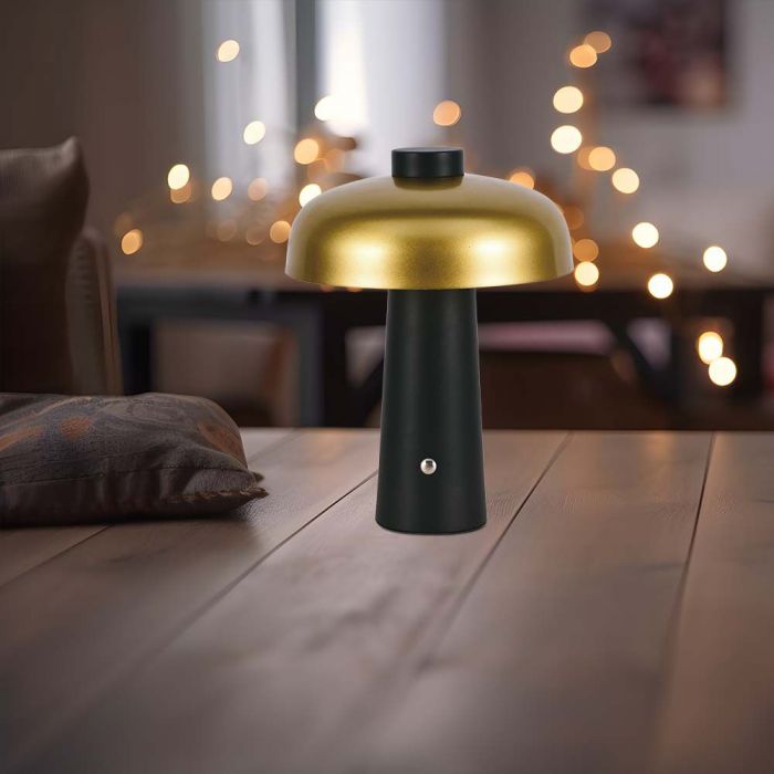 3W(200Lm) LED skrivbordslampa, V-TAC, IP20, DC:5V 1A, 1800mAh litiumbatteri, 3IN1