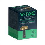 3W(200Lm) LED skrivbordslampa, V-TAC, IP20, DC:5V 1A, 1800mAh litiumbatteri, 3IN1