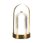 1W(55Lm) LED skrivbordslampa, V-TAC, IP20, med 1800mAh litiumbatteri, DC:5V, 1A, guld, 3IN1