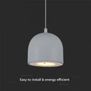 8,5W(850Lm) LED disainvalgusti, IP20, V-TAC, hall, 100x1620mm, soe valge valgus 3000K