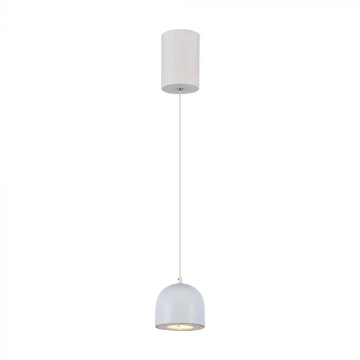 8,5W(850Lm) LED-designarmatur, IP20, V-TAC, vit, 100x1620mm, varmvitt ljus 3000K