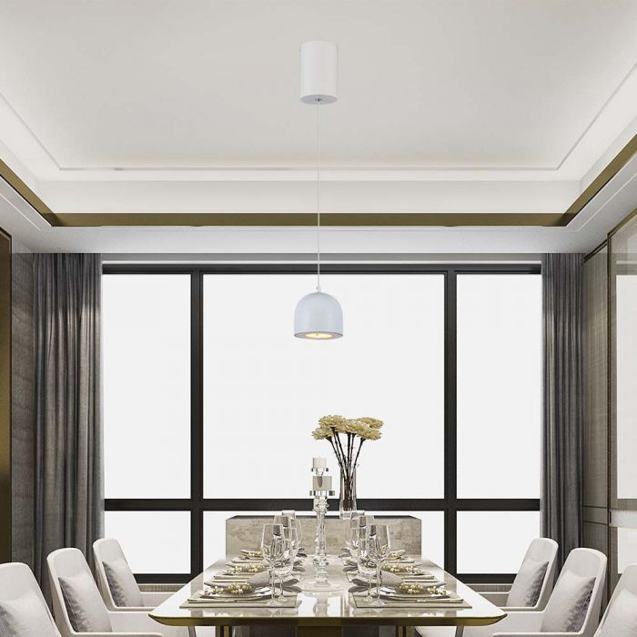 8,5W(850Lm) LED-designarmatur, IP20, V-TAC, vit, 100x1620mm, varmvitt ljus 3000K