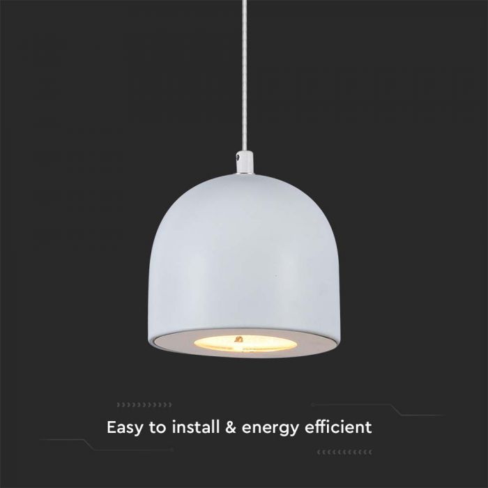 8,5W(850Lm) LED-designarmatur, IP20, V-TAC, vit, 100x1620mm, varmvitt ljus 3000K