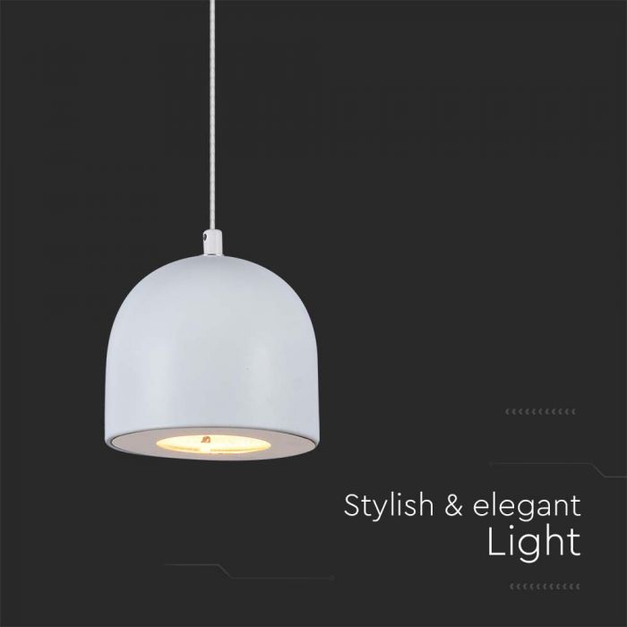 8,5W(850Lm) LED-designarmatur, IP20, V-TAC, vit, 100x1620mm, varmvitt ljus 3000K