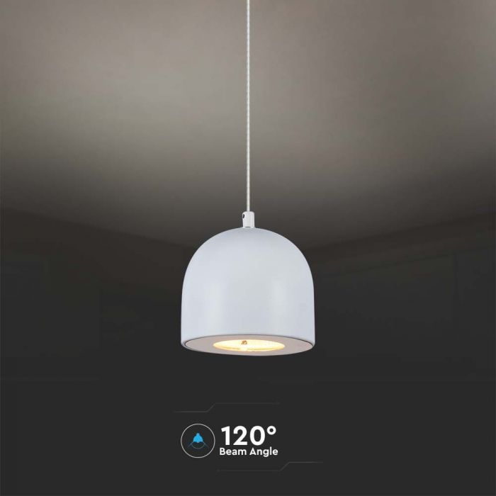 8,5W(850Lm) LED-designarmatur, IP20, V-TAC, vit, 100x1620mm, varmvitt ljus 3000K