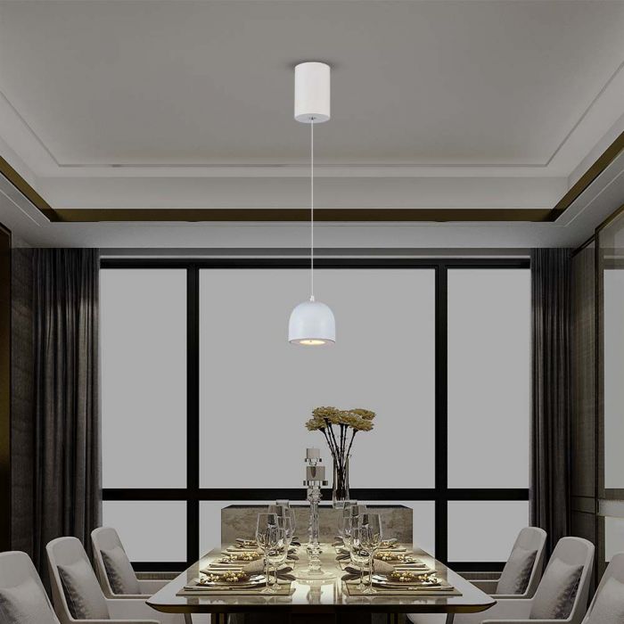 8,5W(850Lm) LED-designarmatur, IP20, V-TAC, vit, F, 100x1600mm, varmvitt ljus 3000K