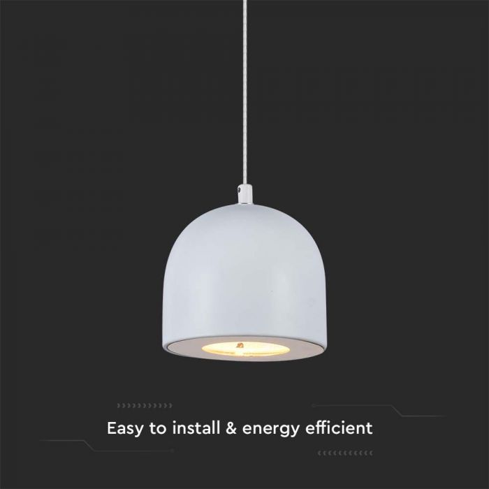 8,5W(850Lm) LED-designarmatur, IP20, V-TAC, vit, F, 100x1600mm, varmvitt ljus 3000K