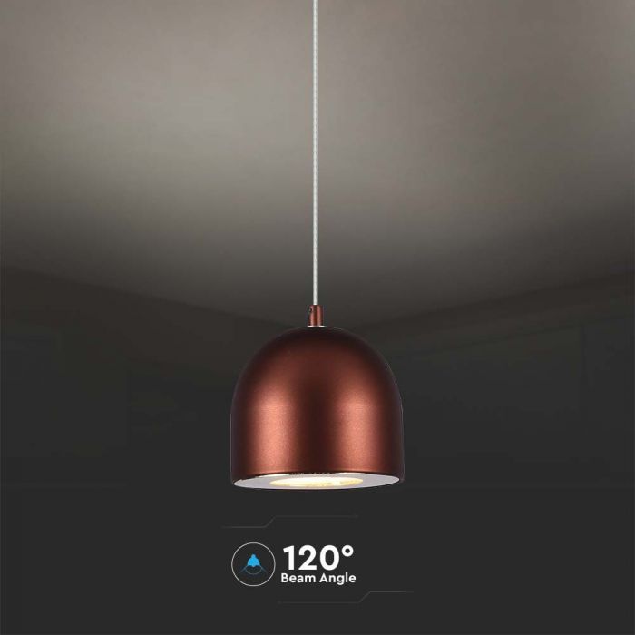 8,5W(850Lm) LED-designarmatur, IP20, V-TAC, brun, F, 100x1600mm, varmvitt ljus 3000K
