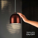 8.5W(850Lm) LED dizaina gaismeklis, IP20, V-TAC, brūns, F, 100x1600mm, silti balta gaisma 3000K