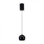 8,5W(850Lm) LED-designarmatur, IP20, V-TAC, svart, 120x1620mm, varmvitt ljus 3000K