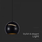 8,5W(850Lm) LED-designarmatur, IP20, V-TAC, svart, 120x1620mm, varmvitt ljus 3000K
