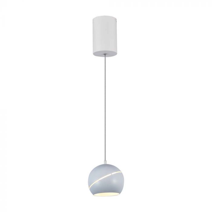 8,5W(850Lm) LED-designarmatur, IP20, V-TAC, off-white, 120x1620mm, varmvitt ljus 3000K