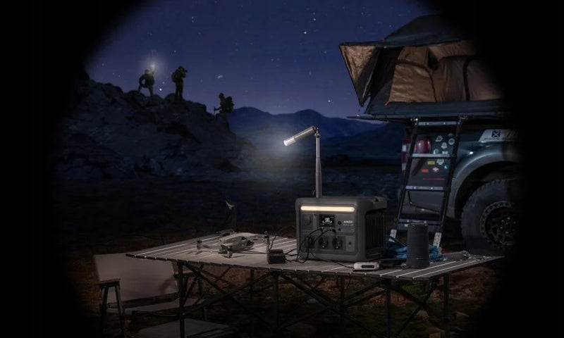 Anker Solix C800 Plus portable charging station, 1200 W, black 768Wh