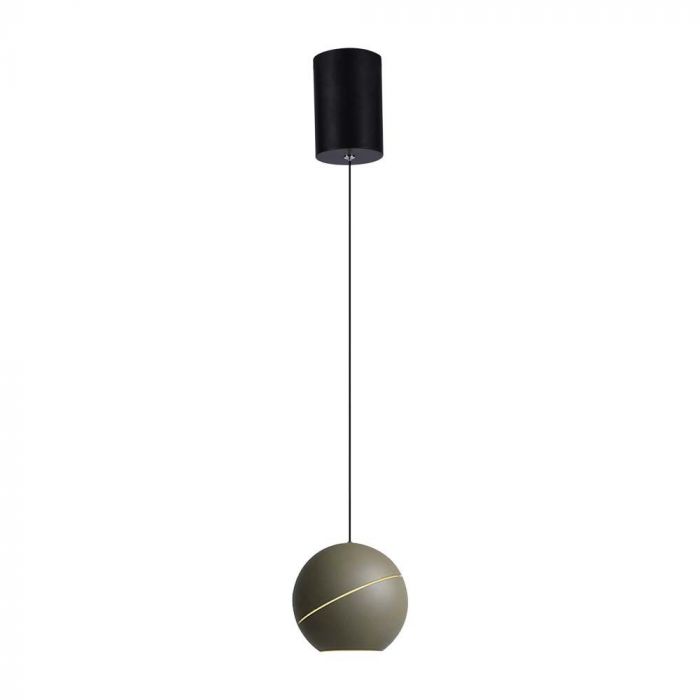 8.5W(850Lm) LED dizaina gaismeklis, IP20, V-TAC, šampanieša, 120x1620mm, silti balta gaisma 3000K