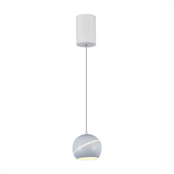 8,5W(850Lm) LED-designarmatur, IP20, V-TAC, vit, F, 120x1600mm, varmvitt ljus 3000K