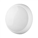 8W/16W/20W(1100–2700Lm) LED kupolveida gaismeklis, V-TAC VT-8603, SMD-CREE, 135Lm/W, IP65, IK08, balts, apaļš, 320x100mm, 110°, 6 gadu garantija, CCT 3000K/4000K/6500K