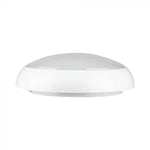 8/60/16W/20W(6000Lm) LED V-TAC SAMSUNG apaļš kupola gaismeklis ar mikroviļņu sensoru, IP65, balts, dimmējams, garantija  5 gadi, 3IN1